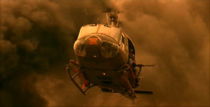 LTC Kilgore's UH-1H was only armed with M-23 doorguns. One M-23 set-up ...