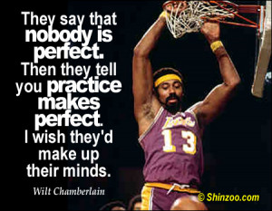 funny basketball quotes wilt chamberlain