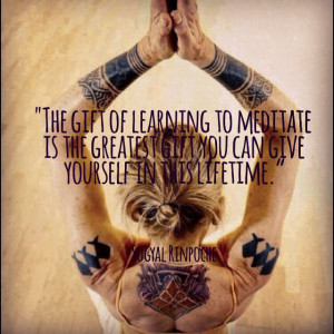 ... this lifetime.“ Sogyal Rinpoche. #quote #meditation #yoga #namaste