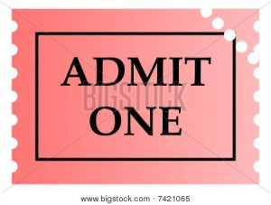 Related Pictures free printable admit one tickets templates homestead ...