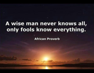 African proverb