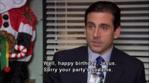 christmas, jesus, michael scott, the office