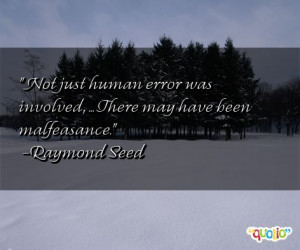 Quotes About Human Error