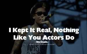 Wiz Khalifa Quotes About Friends Keep it real - wiz khalifa #