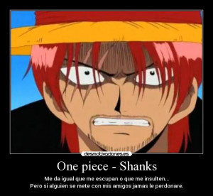 one piece shanks quotes