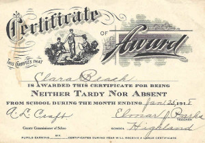 This certificate is far more elegant than those in use today. Note ...