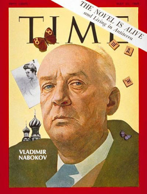 Nabokov on the title of TIME Magazine on May 23, 1969