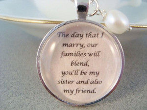 sister in law to be quote pendant by ... | Hope for my Future