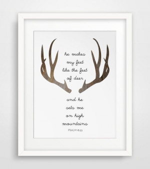 ... www etsy com listing 173600847 deer bible verse deer prints modern