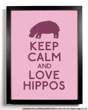 Hippos!!!!! I LOVE hippos