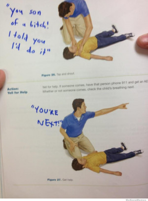 Here’s some funny CPR instructions – You son of a bitch I told you ...