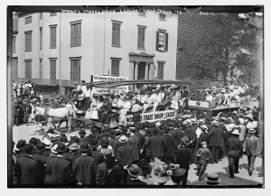 Women's Trade Union League Labor Day Parade Float, New York,