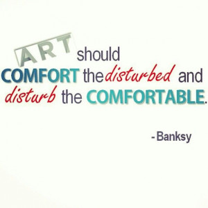 Art quote by #Banksy