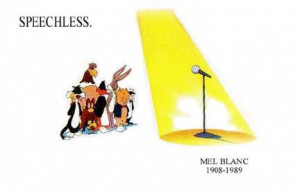 Mel Blanc Speechless poster