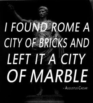 Augustus Caesar Quotes Bricks augustus caesar