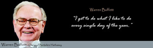 BONUS: Quotes by Warren Buffett on…