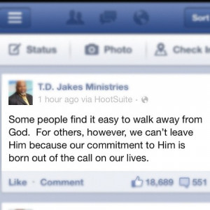 Jakes Quotes Bishop T. D. Jakes Quotes Conservative – Words of ...