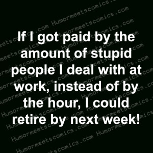 Funny Sayings of the week