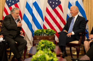 ... Biden Meets With Uruguayan President José Mujica In New York picture