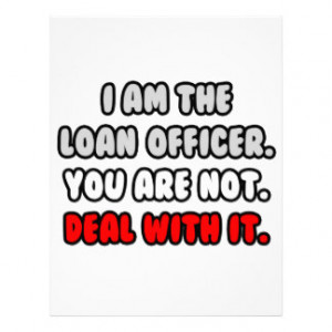 Deal With It ... Funny Loan Officer Letterhead Template