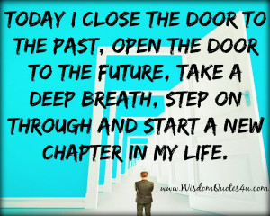 Every day is a new chapter. God always has something special for me. I ...