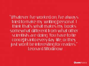 Leonard Mlodinow