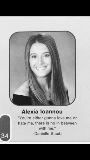 ... ! What do you guys think? Are you surprised Lexi chose this quote