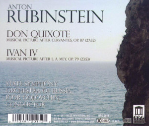 Anton Rubinstein Don Quixote Ivan IV symphonic pictures State SO