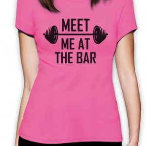 ... the Bar Women T-Shirt Beast Lifting Gym Funny Burpees Workout Tee Top