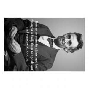 Abraham Lincoln Quote Posters & Prints