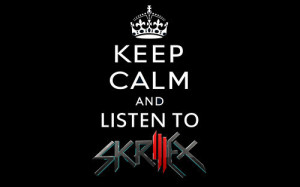 black and white, dubstep, keep calm, quote - inspiring picture on ...