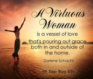 virtuous woman.