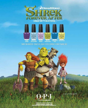 OPI Shrek Forever After Collection
