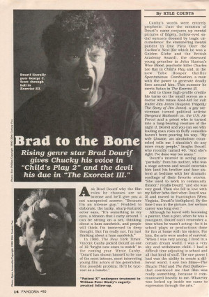 The Exorcist III (Film) - Fangoria Magazine - August 1990 (Issue #95 ...