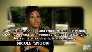 Is it me or is everything she says a tad bit stupider than the last ...