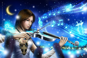 Anime Violinist Image