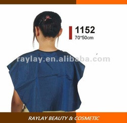 Professional chemical proof polyester blue hair dye cape of hair salon