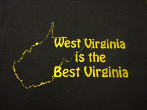 West Virginia is the Best Virginia State T by danyellamichella, $16.00