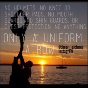 Cheerleading is more than girls trying to look pretty it's a real ...