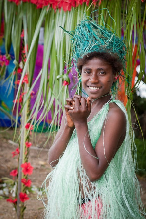 Local girl in Luganville, Santo Island, Vanuatu, South Pacific | South ...