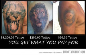 Comparison of tattoos - The Meta Picture