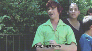 Tag between the Mad Hatter and Peter Pan must be intense