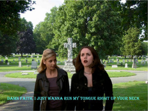 Buffy vs Faith Two Become One
