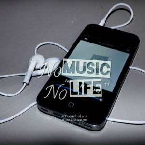 Quotes Picture: no music no life