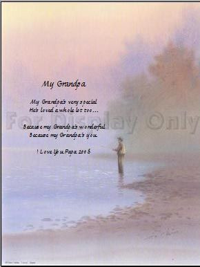 Grandpa Poem | Poem name is 