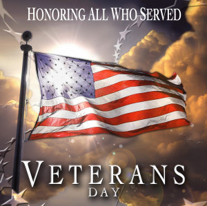 ... We are all grateful for your sacrifice! Be sure to thank a vet today