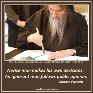 Photo by Ottmar Liebert (o2ma) Kaz Tanahashi at Upaya Zen Center