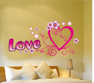 new 2014 home decoration wall decals personalized wedding room art ...