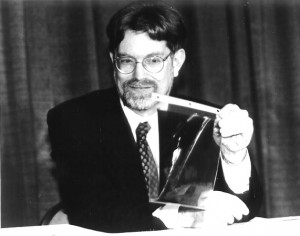 George Smoot making the April 29, 1992 announcement of the COBE DMR ...