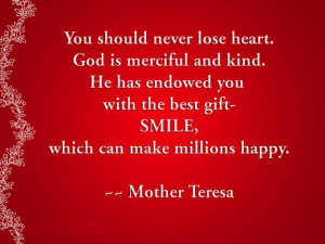 Excellent Quotes by Mother Teresa !!